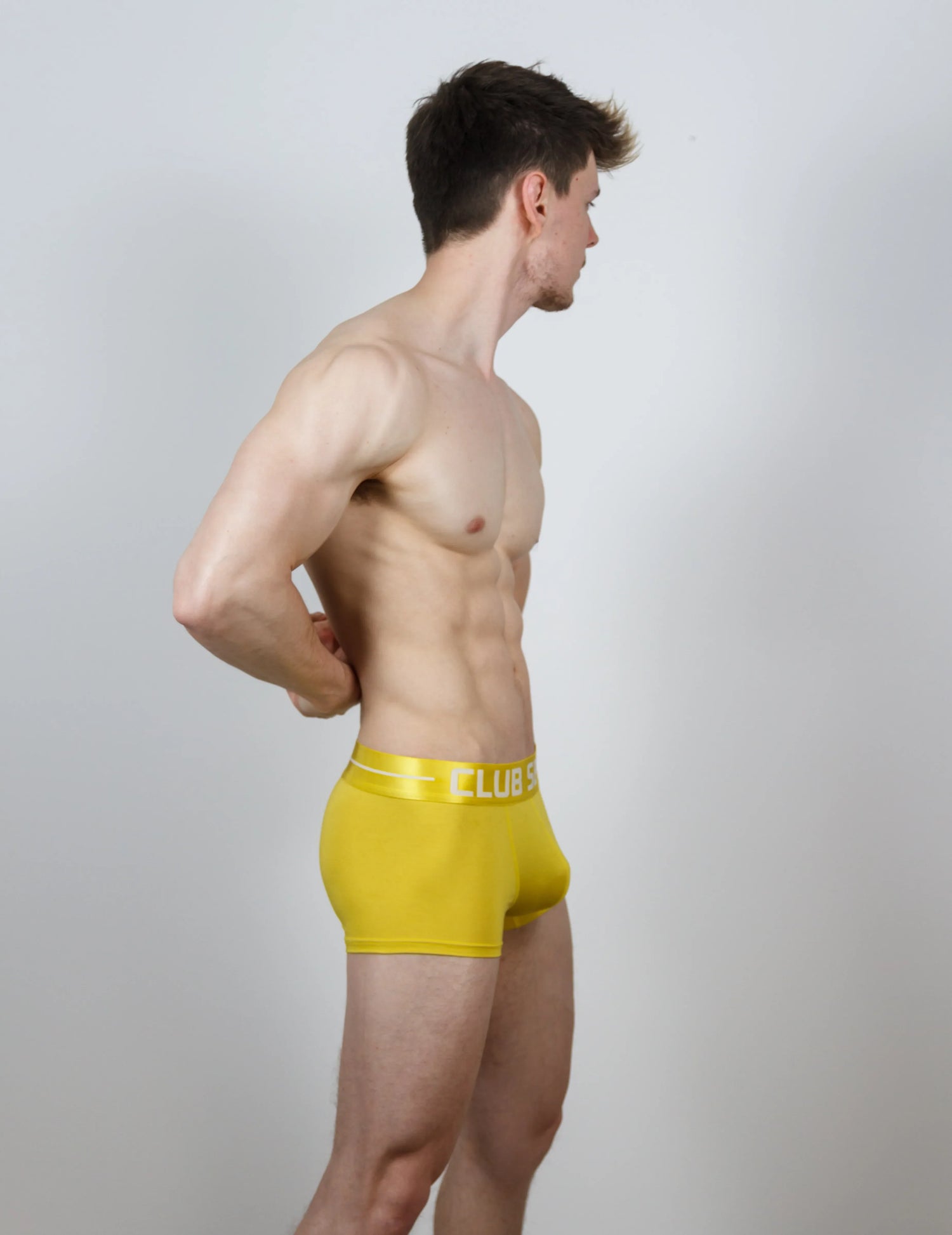 LUXE Cotton Banana Yellow Trunks