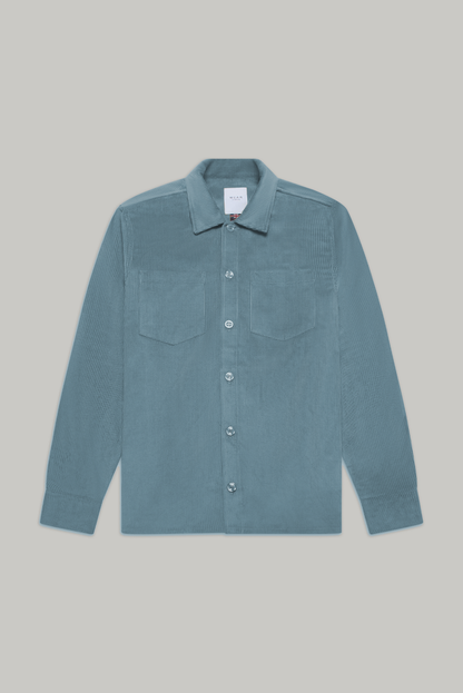 Bart Corduroy Overshirt - Blue
