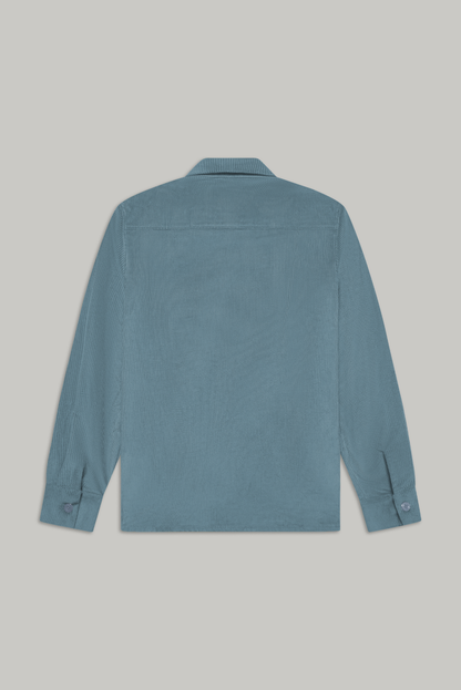 Bart Corduroy Overshirt - Blue