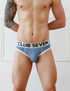 LUXE Cotton Denim Blue Briefs
