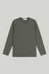 Bevis Long Sleeve Cotton T-shirt - Olive