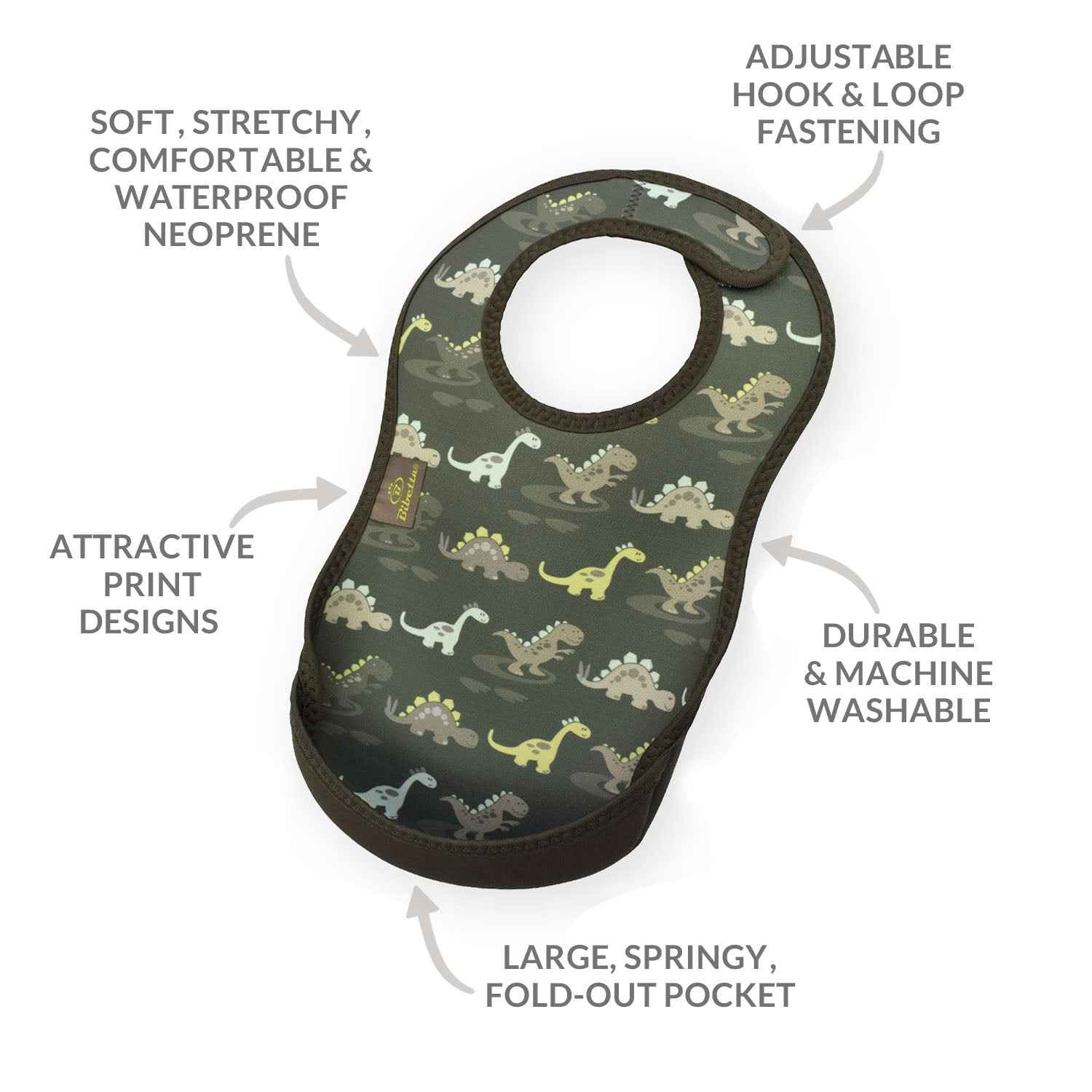 Weaning Bib - Dinosaurs UltraBib