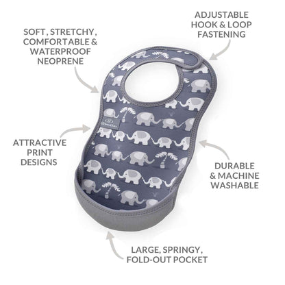 Weaning Bib - Elephants UltraBib