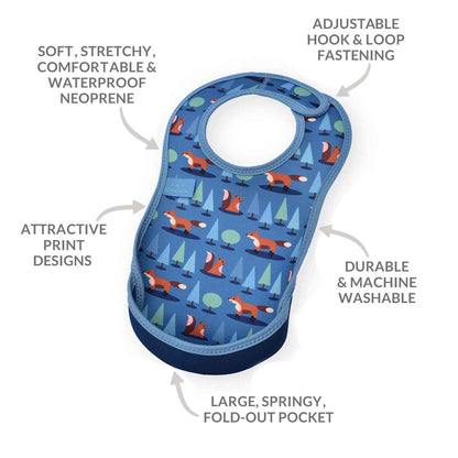 Weaning Bib - Foxes UltraBib