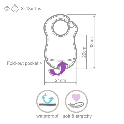 Weaning Bib - Tropical Fish UltraBib
