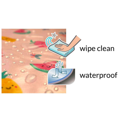 Wipeezee Coverall Bib - Pink Yummy Treats