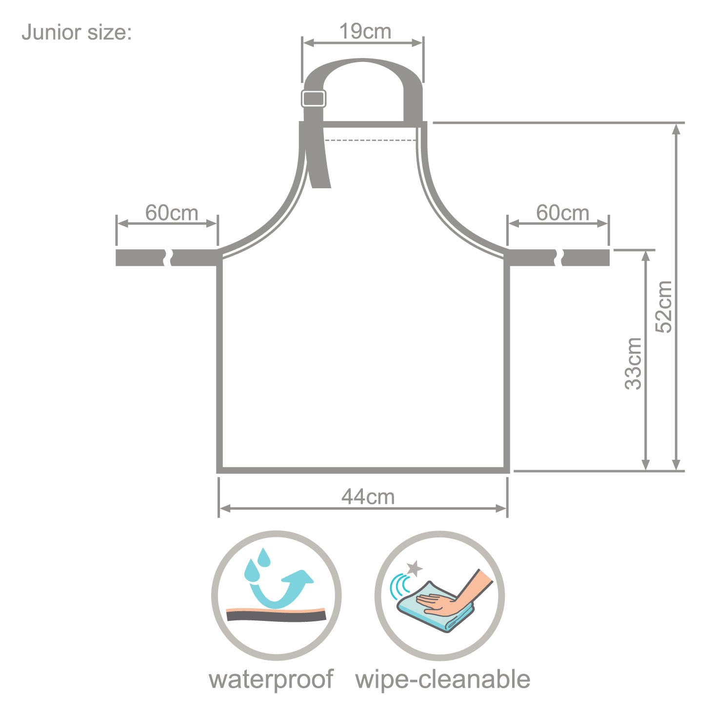 Wipeezee Apron - Child&