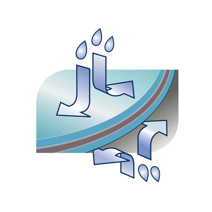 Wipeezee Splash Mat - Grey Happy Fruit