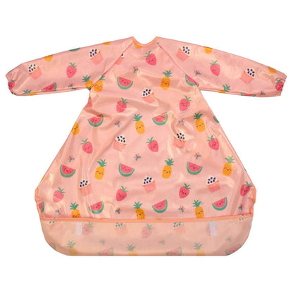 Wipeezee Coverall Bib - Pink Yummy Treats