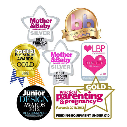 Weaning Bib with Sleeves - Flamingos UltraBib