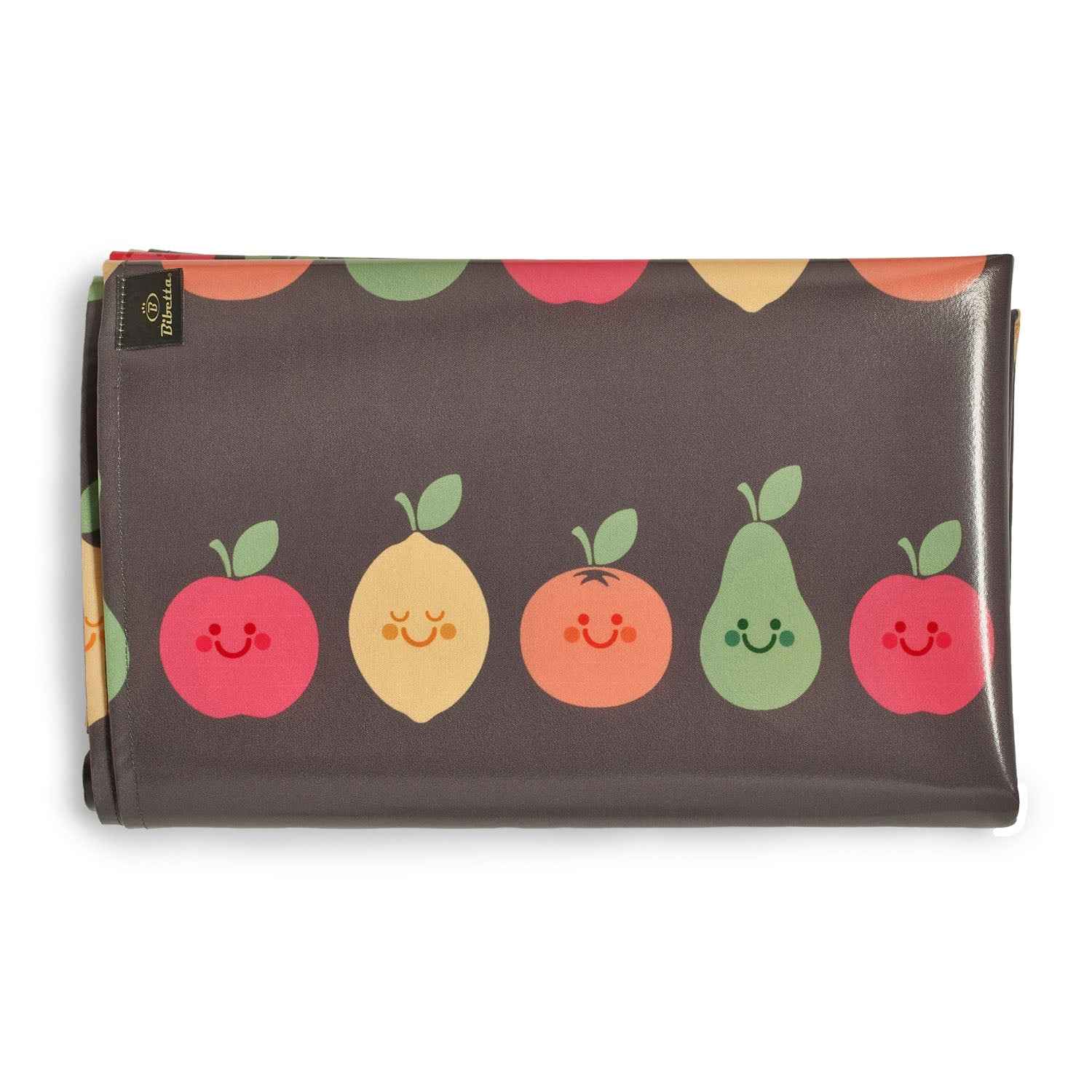 Wipeezee Splash Mat - Grey Happy Fruit