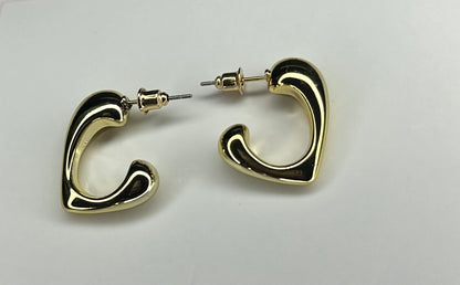 Gold earrings,assorted styles