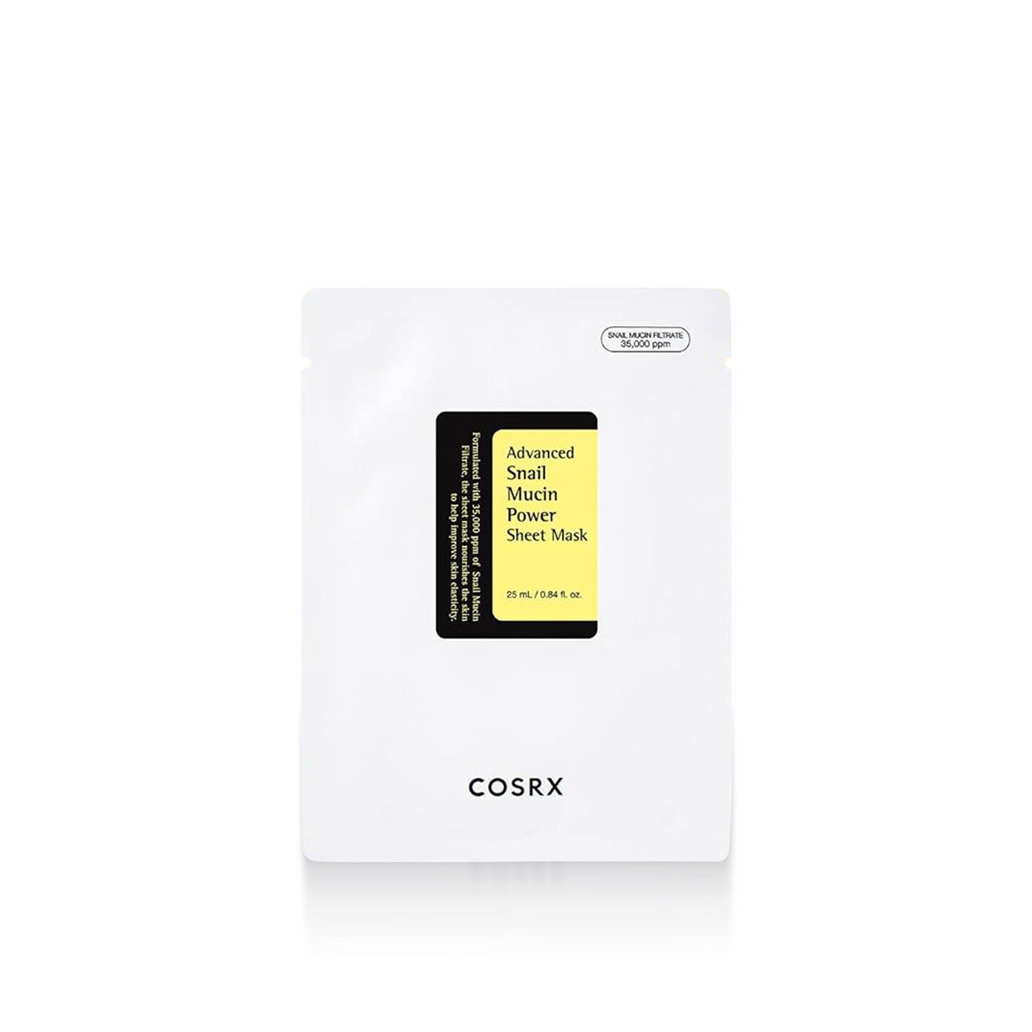 COSRX Advanced Snail Mucin Power Essence Sheet Mask 1pcs