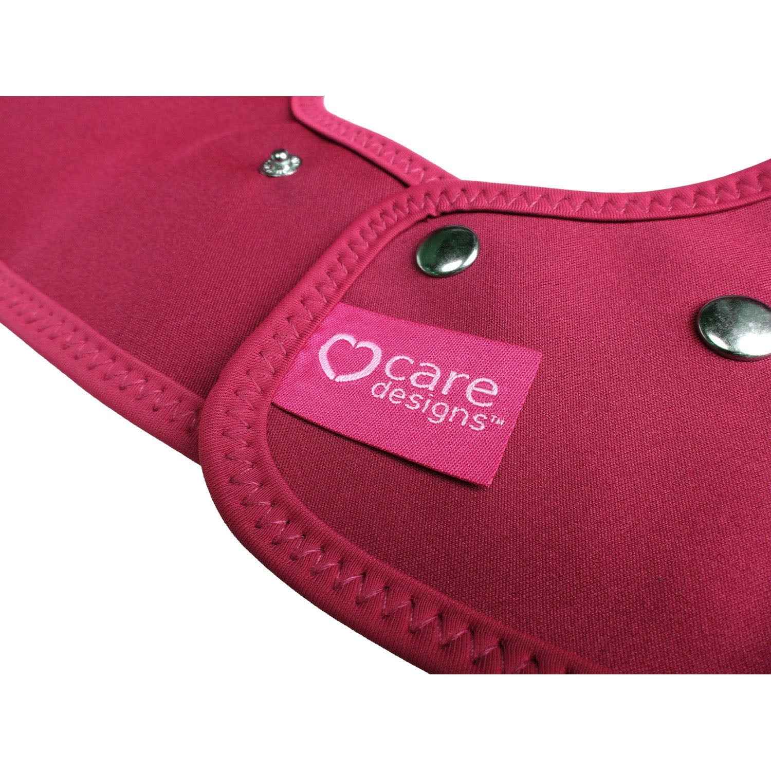 Tabard style adult bib - Small Burgundy