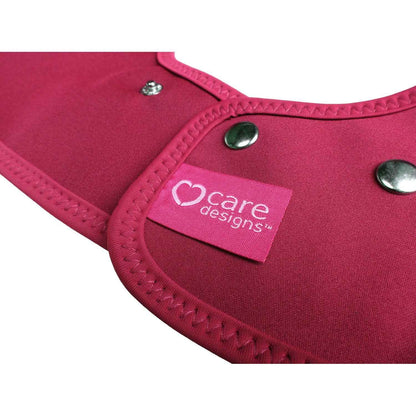 Tabard style adult bib - Small Burgundy