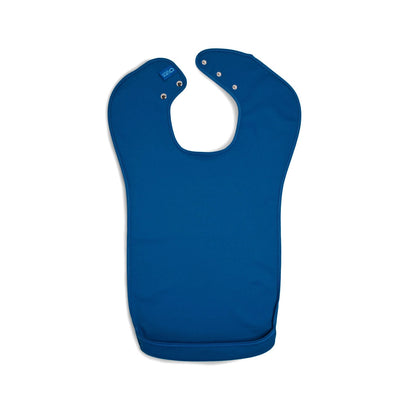 Tabard style adult bib - Small Blue