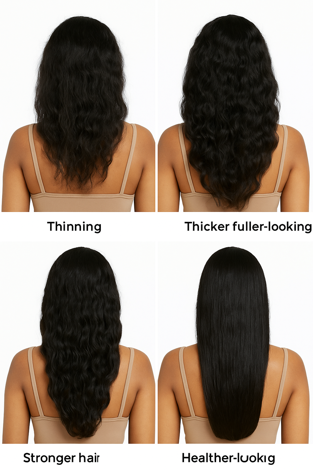 Ammuri Supreme Biotin Shampoo – Daily Hair Care for Thicker-Looking Hair (473ml)