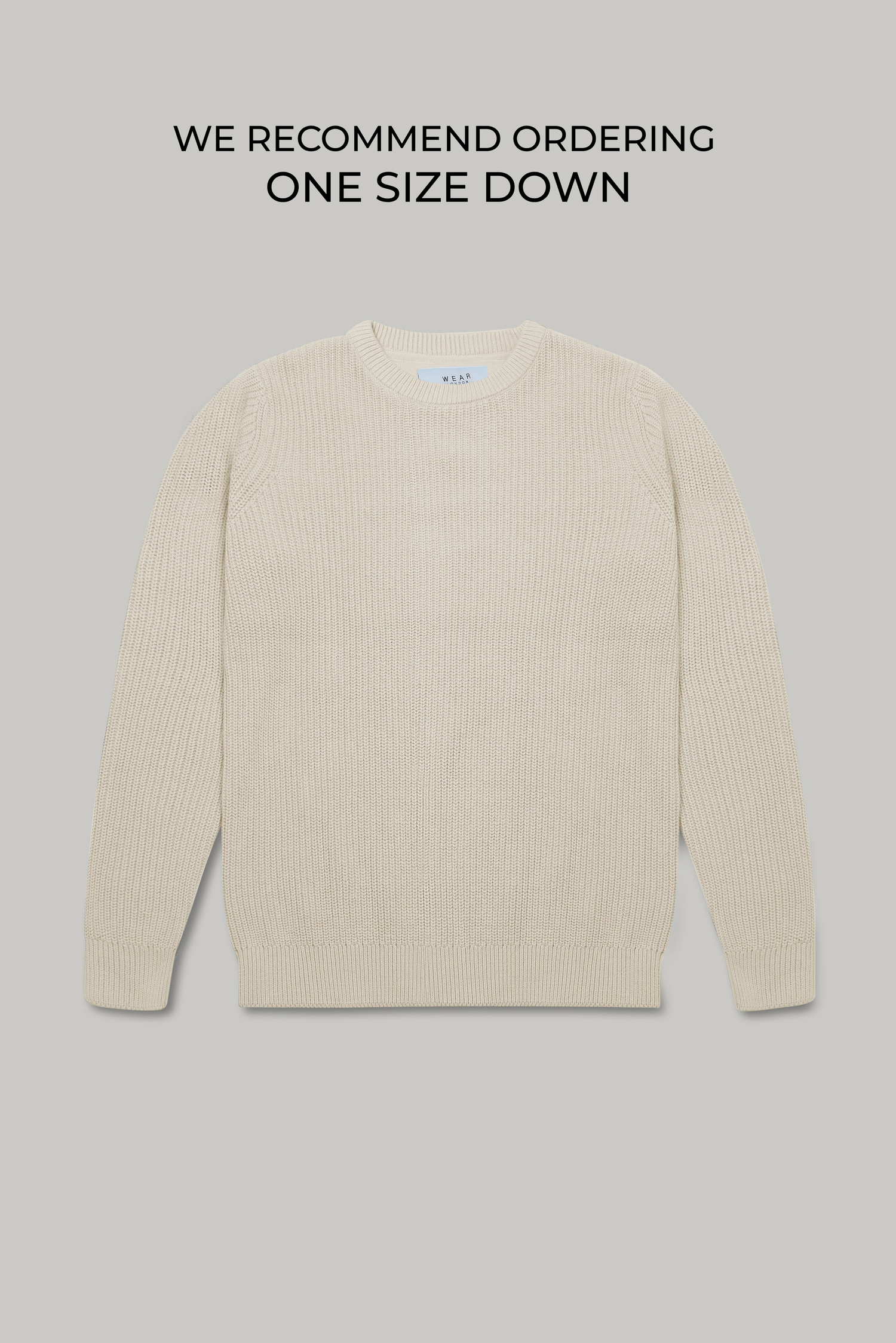 J Hailey Crew Knit - Putty