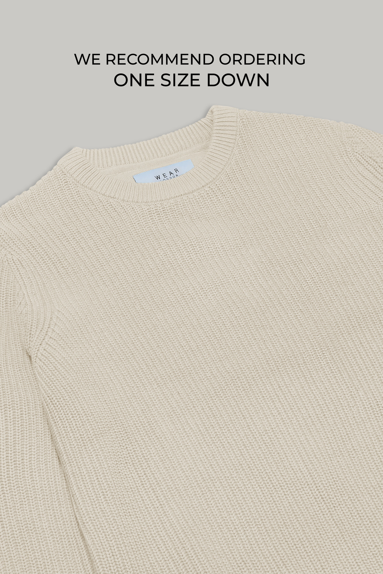 J Hailey Crew Knit - Putty