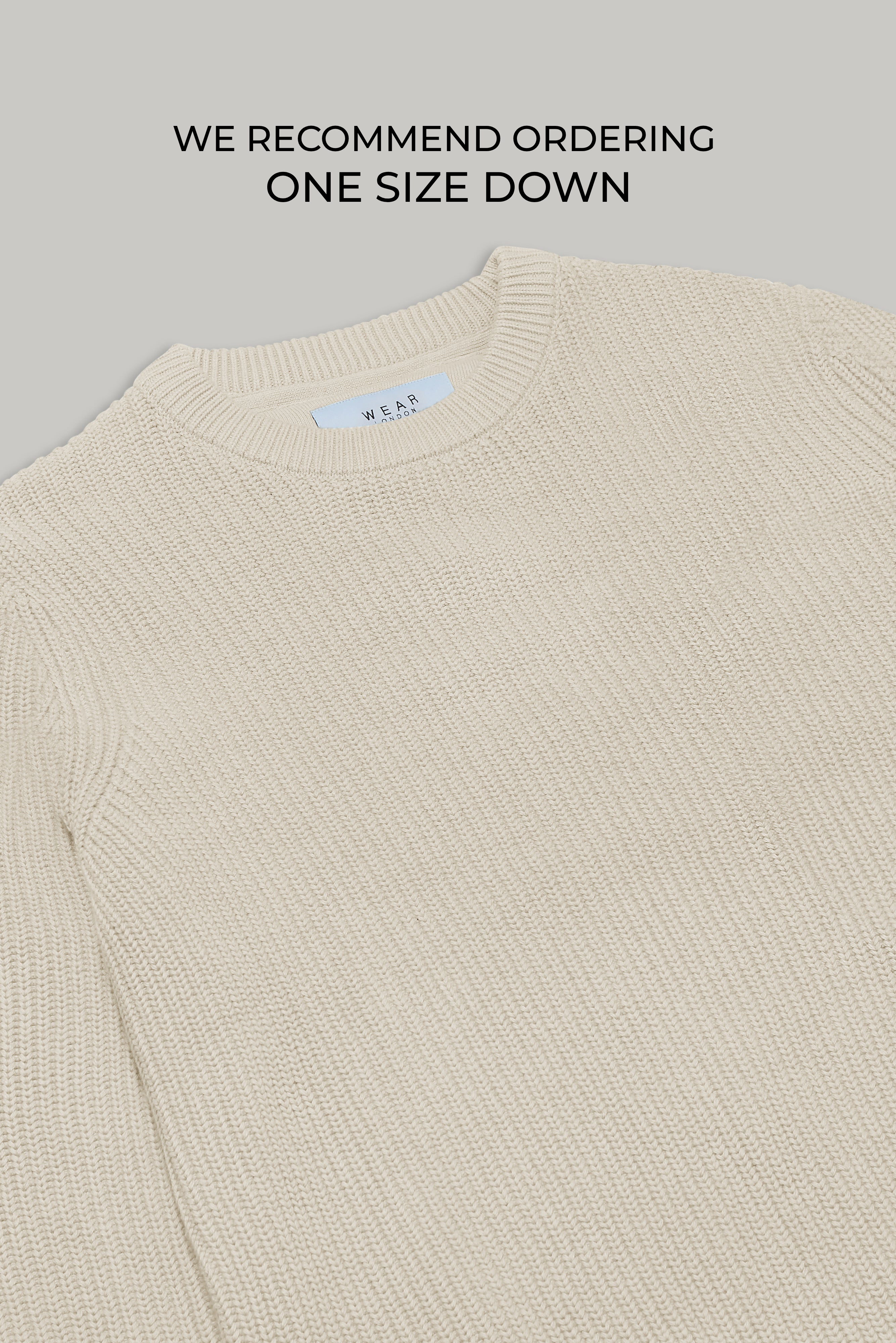J Hailey Crew Knit - Putty