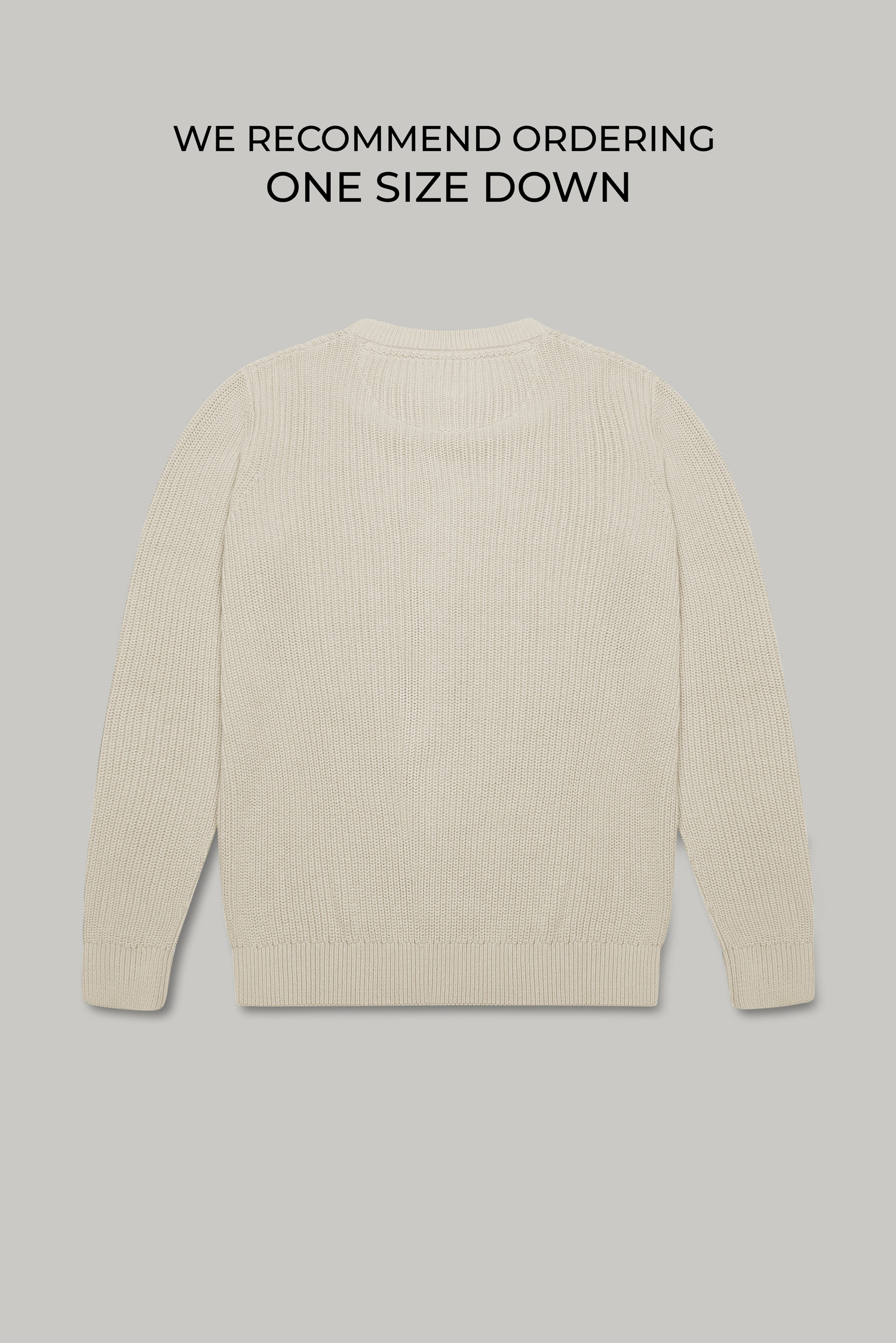 J Hailey Crew Knit - Putty