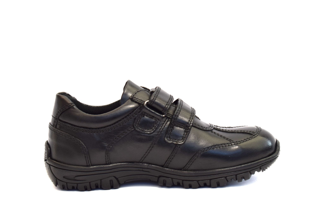 Luke Premium Leather Shoes for School Kids