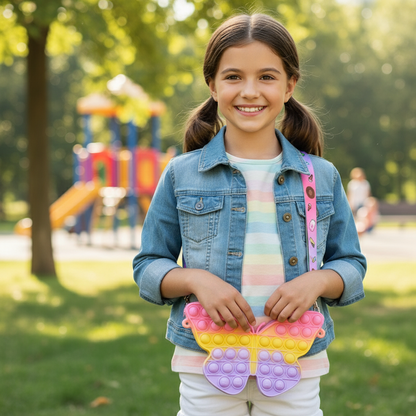 Butterfly colourful bag