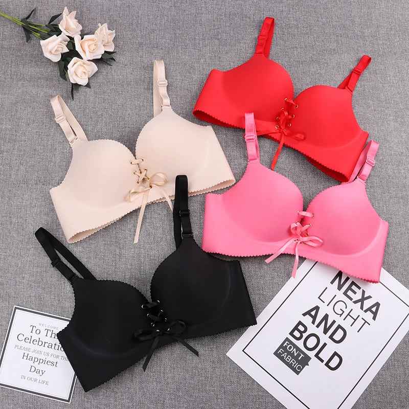 Seamless Bra Sexy Bras For Women Fashion Push Up Lingerie Wireless Bralette Cotton Brassiere Underwear Female Intimates