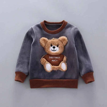 3pc/Set Animal Bear Baby Set For Newborn Winter Infant Clothing Sets Super Keep Warm Baby Girl Clothes Kids Sport Suit Outfits
