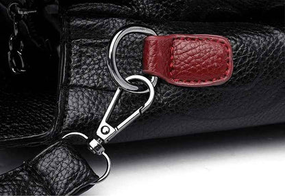 PU Leather Casual Crossbody Bags for Women Ladies Luxury Designer Tote Handbag Female Large Capacity Travel Shoulder Bag Sac
