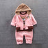3pc/Set Animal Bear Baby Set For Newborn Winter Infant Clothing Sets Super Keep Warm Baby Girl Clothes Kids Sport Suit Outfits