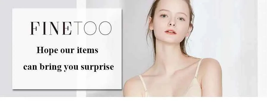 FINETOO Women Wireless Bra Deep V Padded Bralette S-XL Trendy Stripe Knitting Bras Sexy Ladies Brassiere Solid Underwear 6 Color