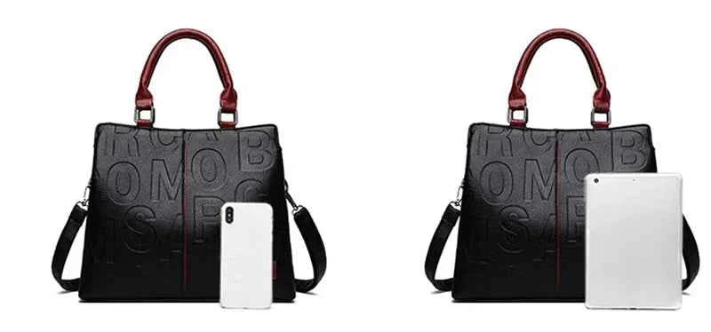 PU Leather Casual Crossbody Bags for Women Ladies Luxury Designer Tote Handbag Female Large Capacity Travel Shoulder Bag Sac