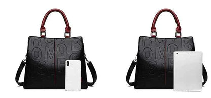 PU Leather Casual Crossbody Bags for Women Ladies Luxury Designer Tote Handbag Female Large Capacity Travel Shoulder Bag Sac