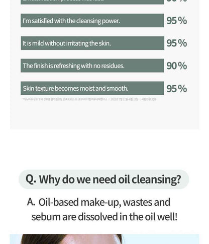 ANUA Heartleaf Pore Control Oil Facial Cleanser