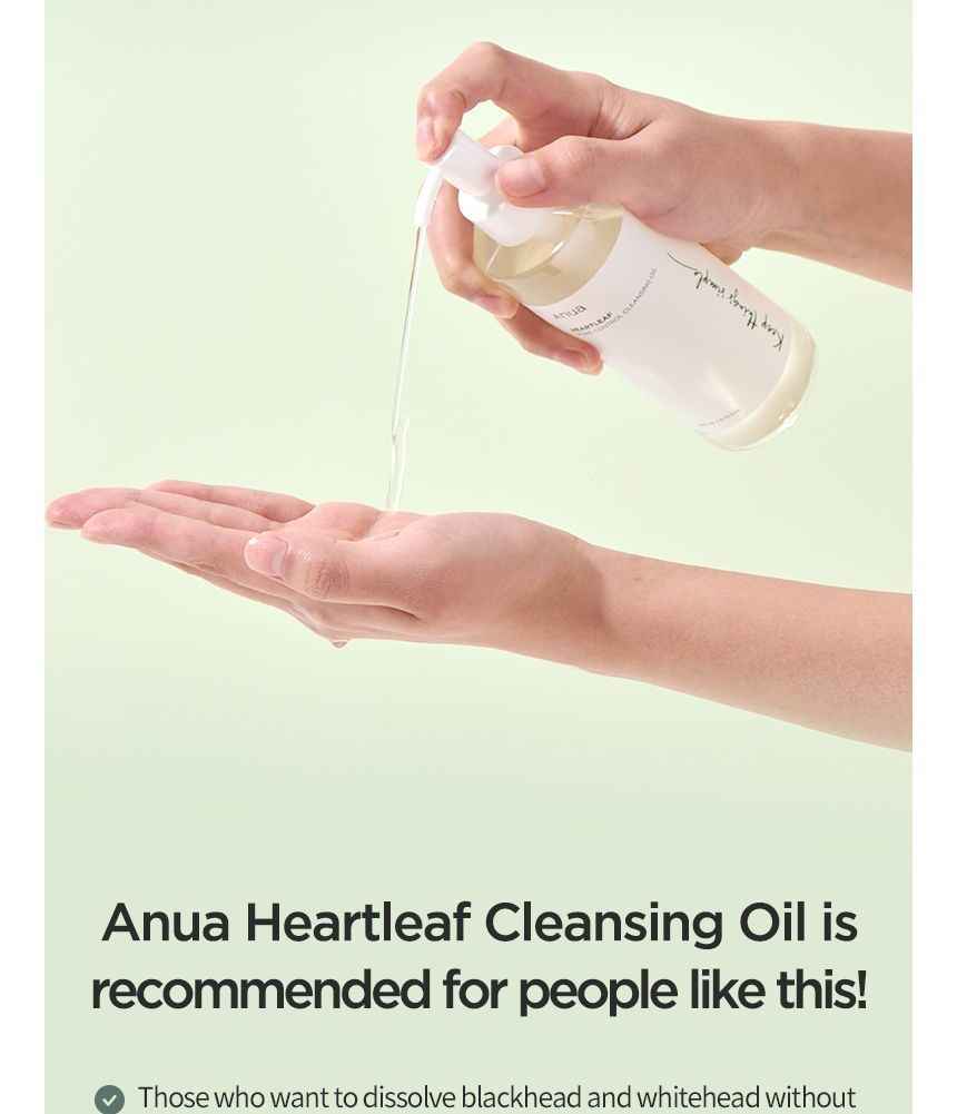 ANUA Heartleaf Pore Control Oil Facial Cleanser