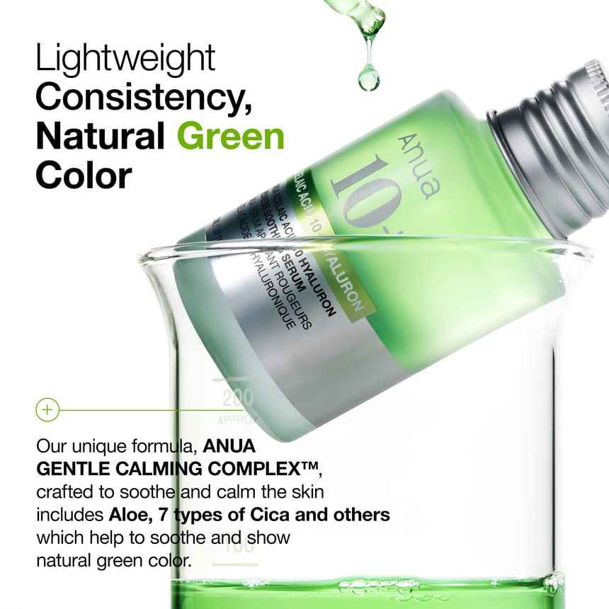 ANUA Azelaic Acid 10 Hyaluron Redness Soothing Serum 30ml