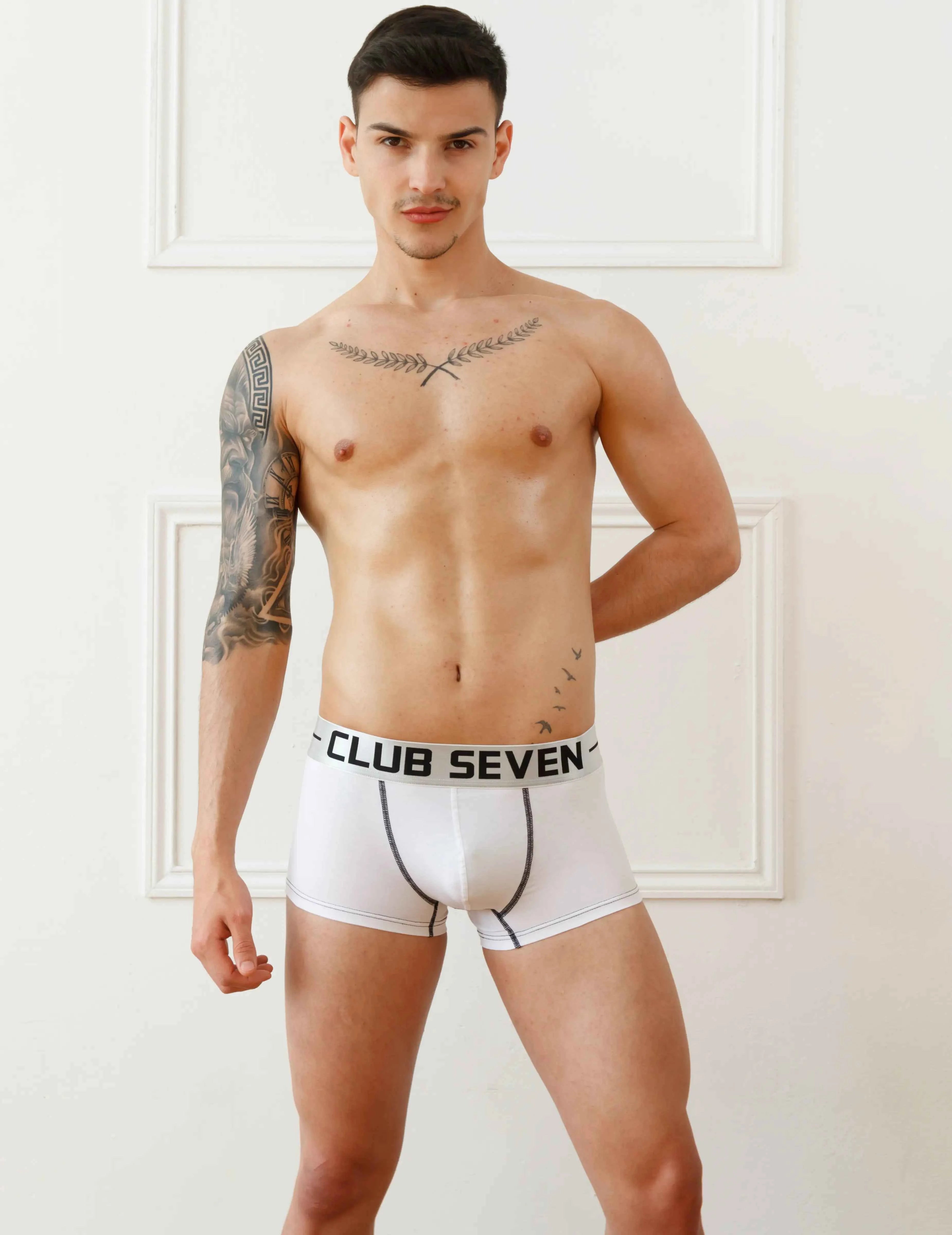 LUXE Cotton White Trunks