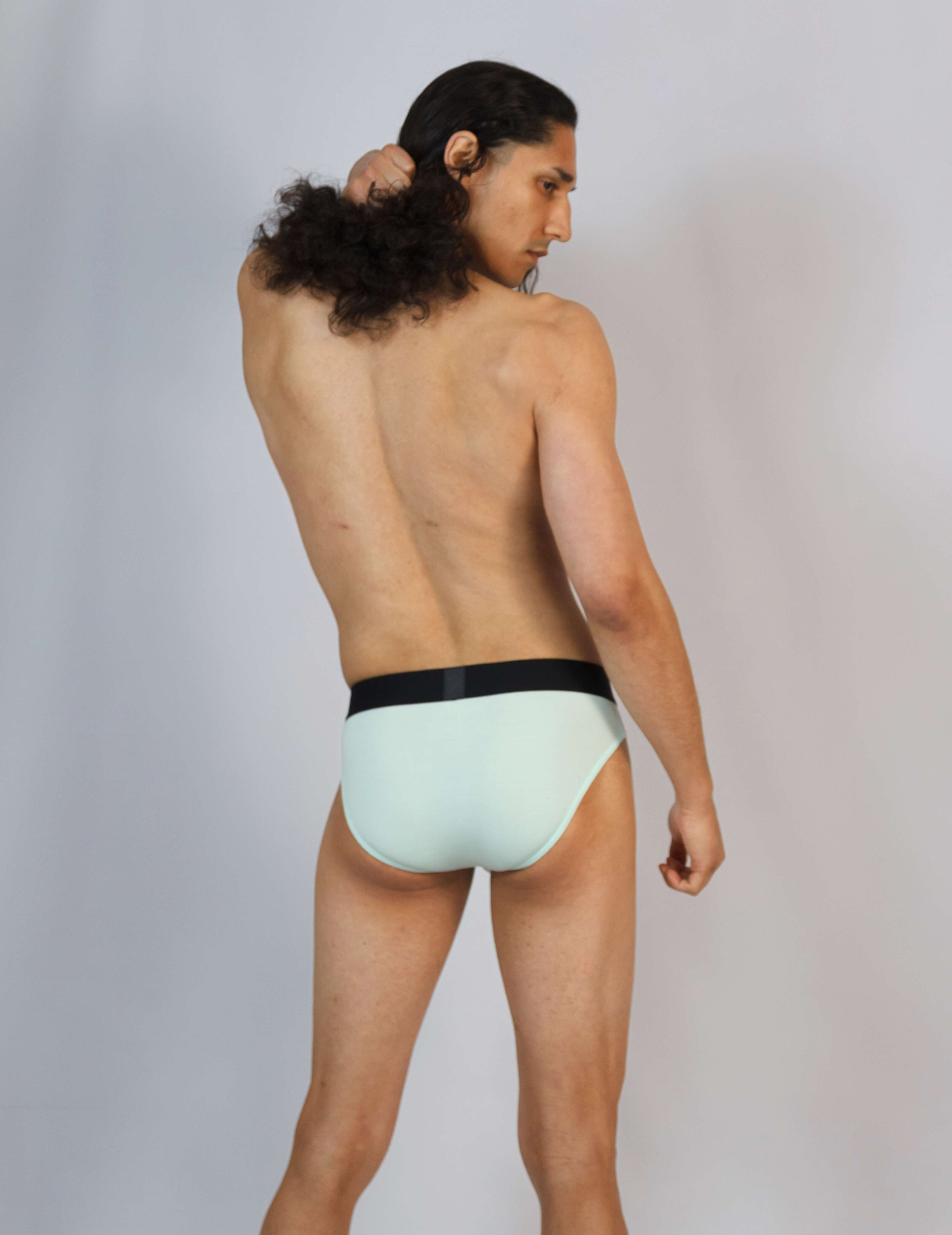 Oxidized Teal Briefs