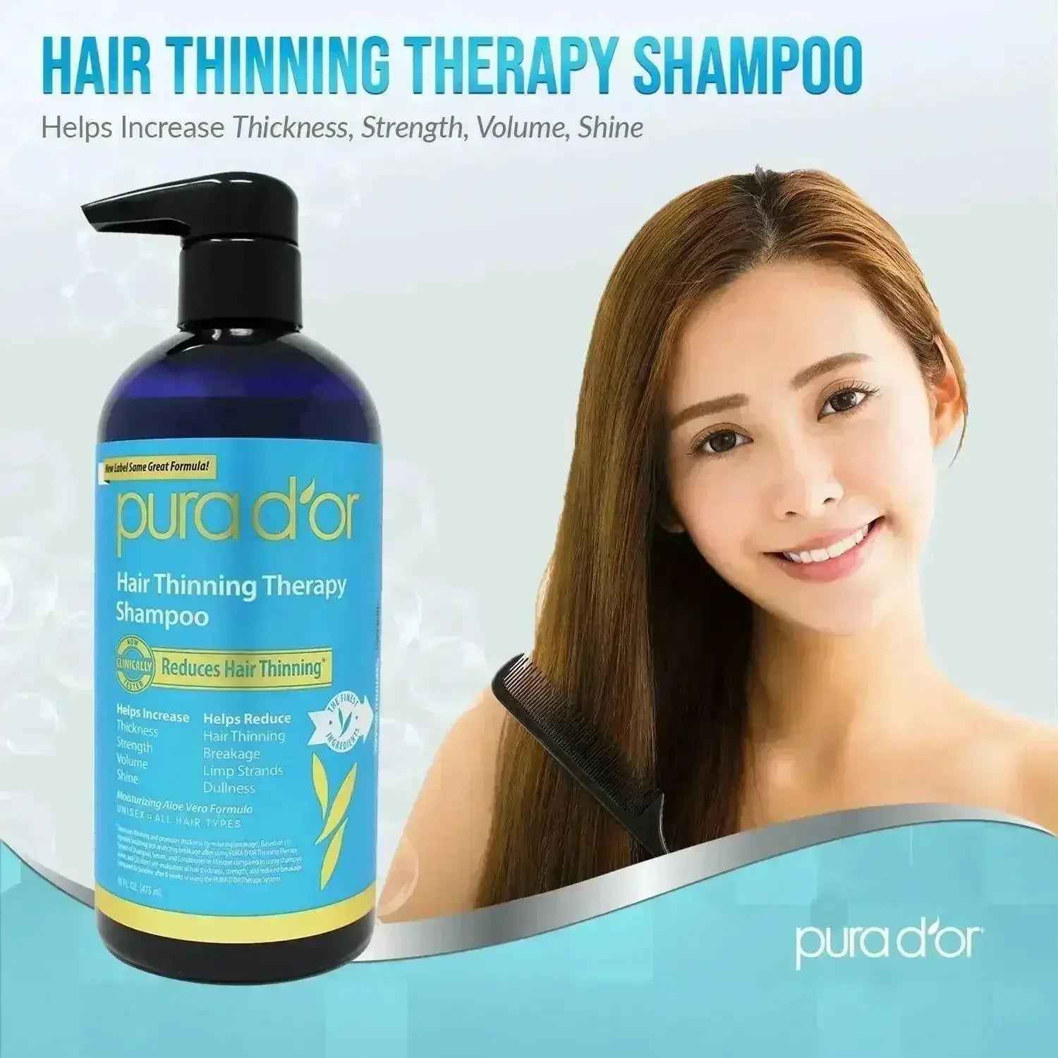 Ammuri Skincare PURA D’OR Shampoo for Thinning Hair