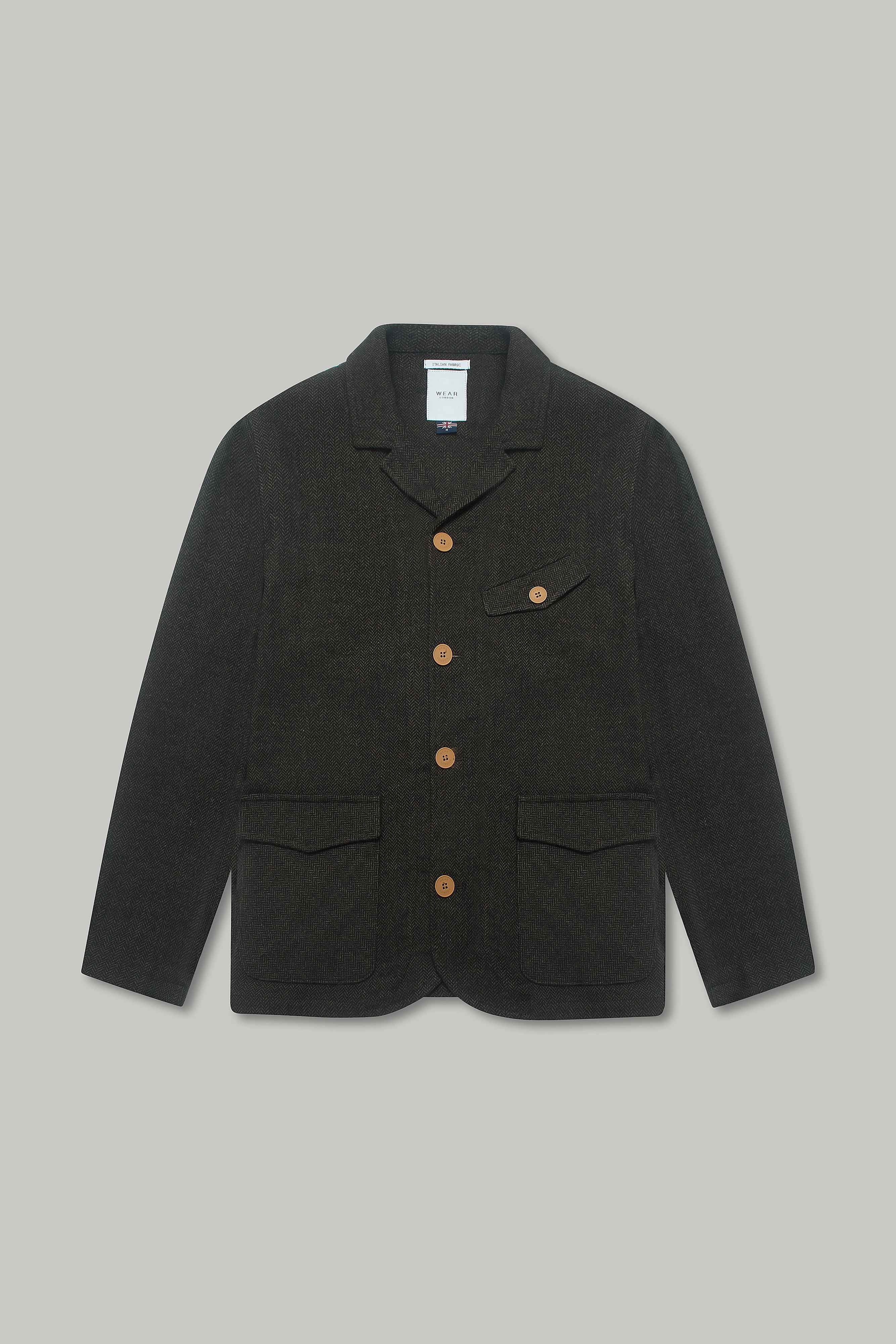 Bailey Casual Blazer - Tarallo Wool