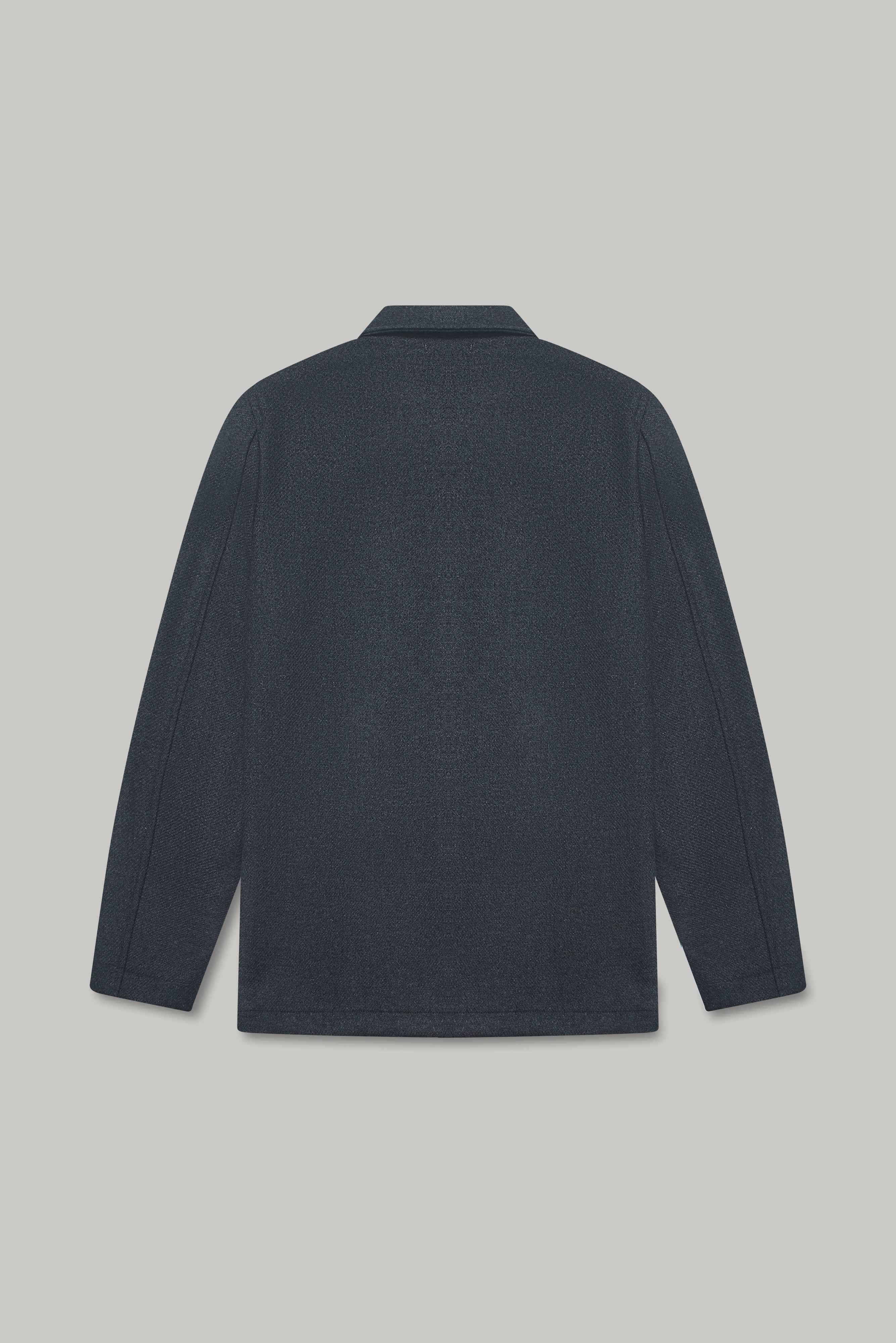 Chiltern Shacket Sleeve Lining - Birbo Twill Grey