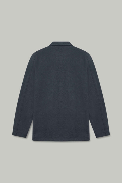 Chiltern Shacket Sleeve Lining - Birbo Twill Grey