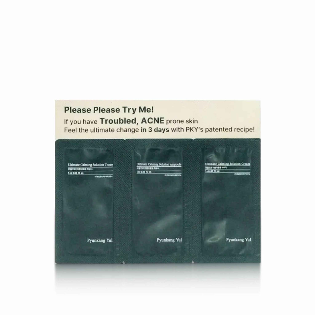 Pyunkang Yul Ultimate Acne Calming Line Mini Sachet