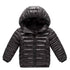 -30℃ Winter Kids Padded Jacket Children Thick Plus Velvet Warm Parkas Coat Boys Girls Fur Collar Hooded Cotton Clothes Outerwear