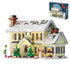 Christmas Vacation House Building Blocks Set Christmas Holiday Snow Village Toys Decor Gift for Adults and Boys Girls (1156 pcs)