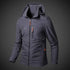 Men’s Waterproof Windbreaker Jacket with Hood – Outdoor & Casual Smart