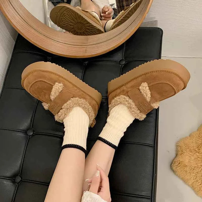 Thicken Plush Winter Women&