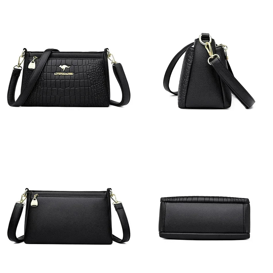 Genuine Brand PU Leather Sac Luxury Handbags Women Bags Designer Shoulder Crossbody Hand Bags for Women 2022 Purses and Handbags