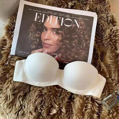 Seamless Push Up Bras For Women 1/2 Cup Underwear Padded Bra Comfort Invisible Brassiere Non-wire Fixed Cup Sexy Lingerie